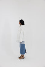 Load image into Gallery viewer, 7 || Net white oversized shirt
