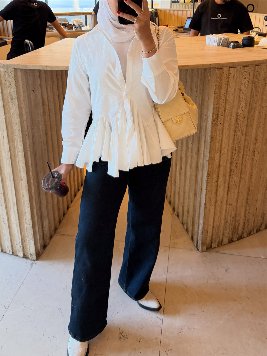 timeless ruffles shirt