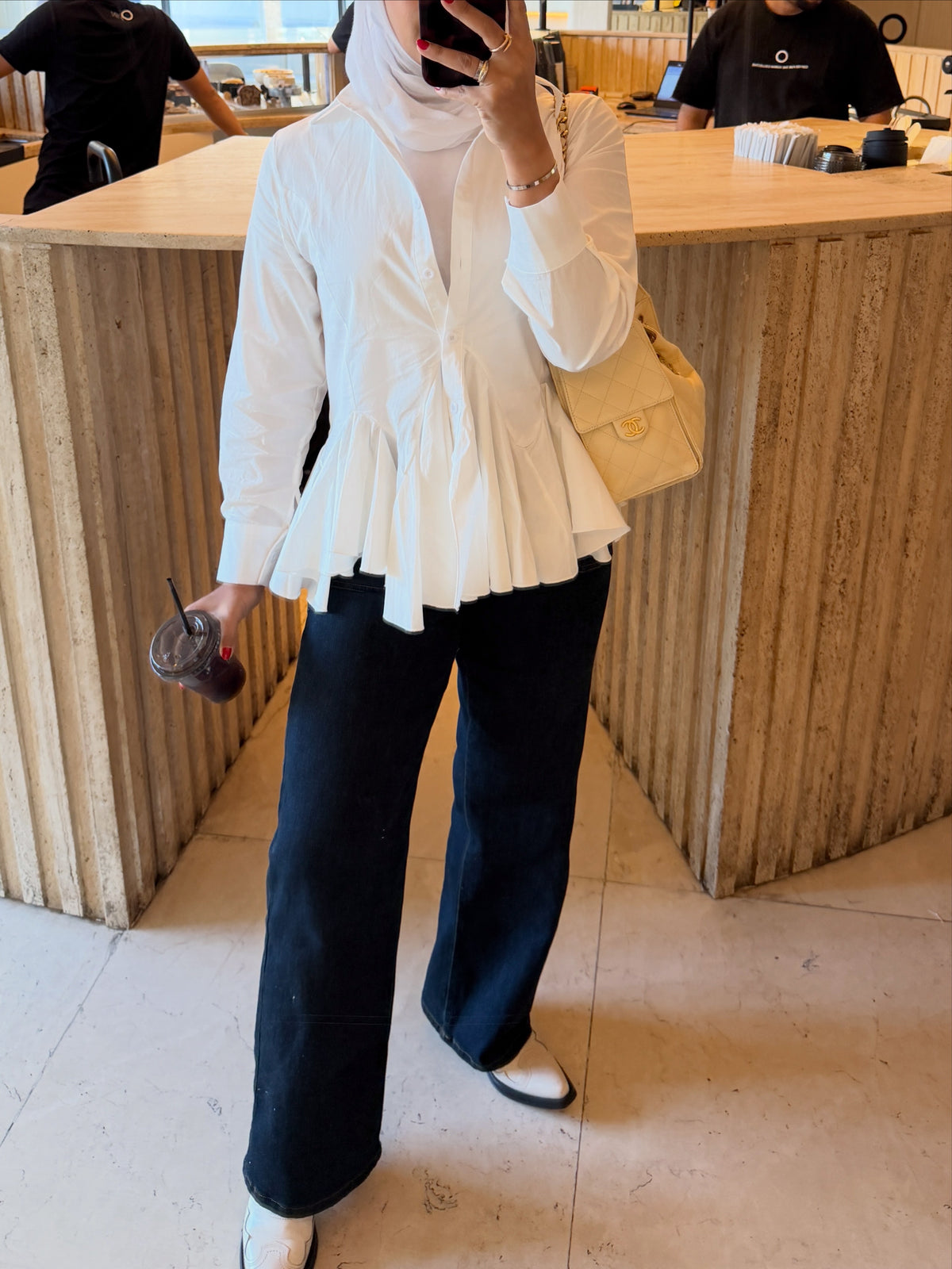 timeless ruffles shirt