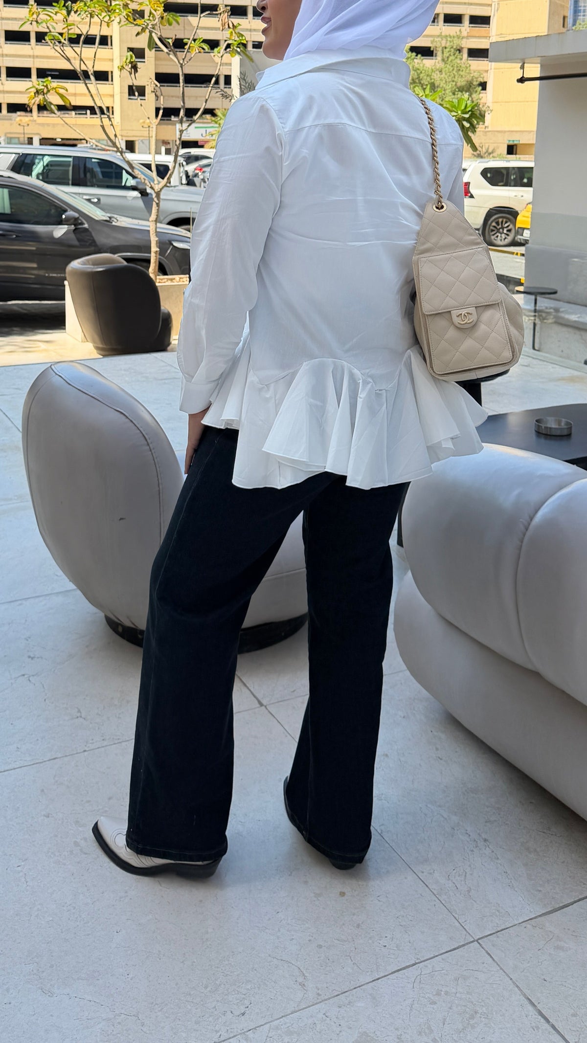 timeless ruffles shirt