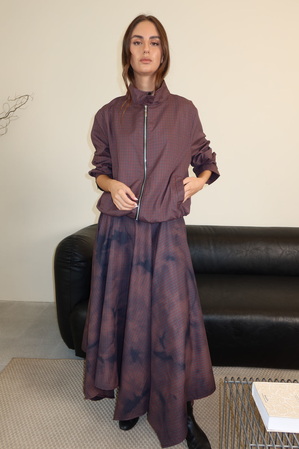 The muse — Ombré burgundy