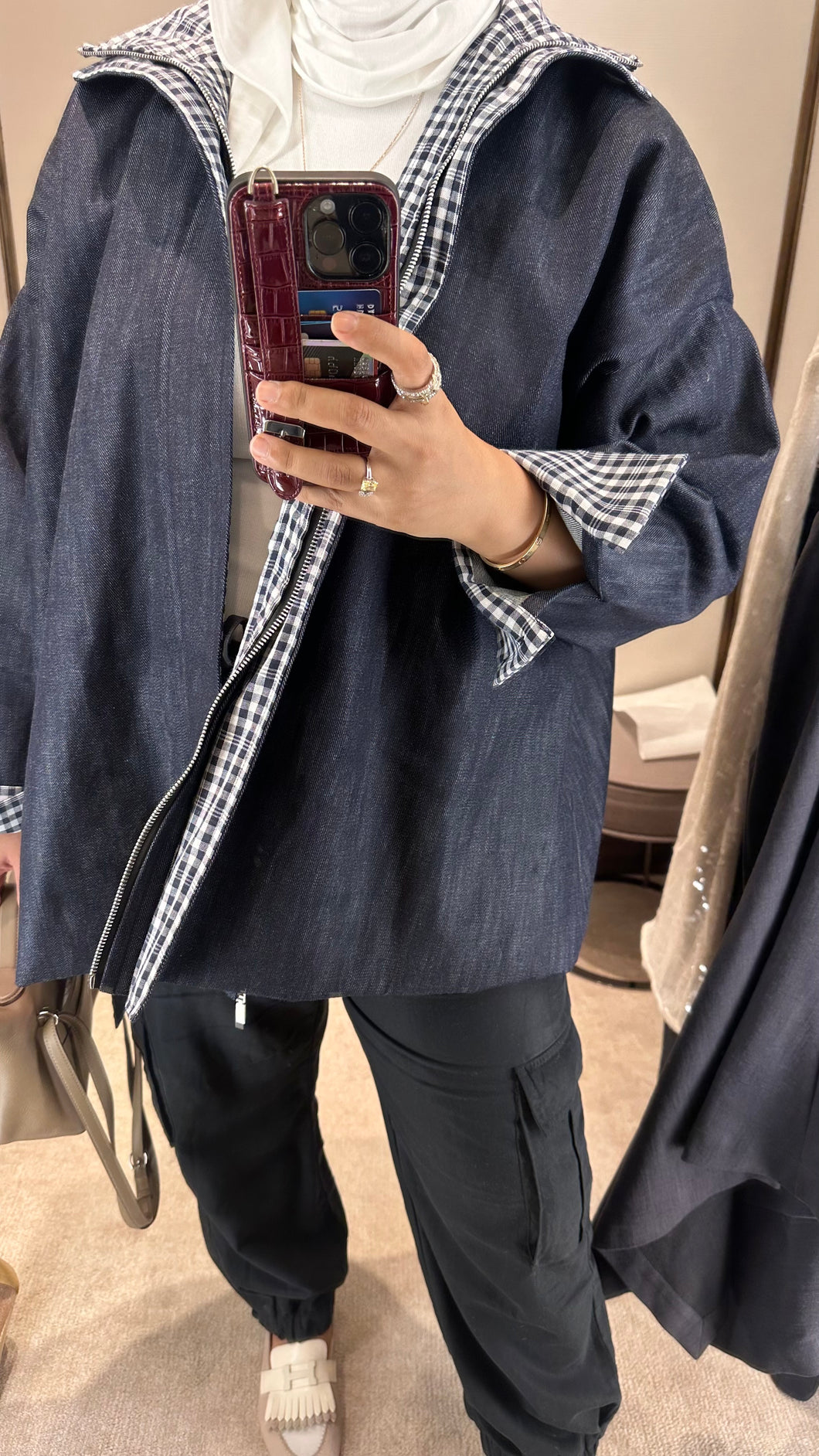 checkjeans jacket