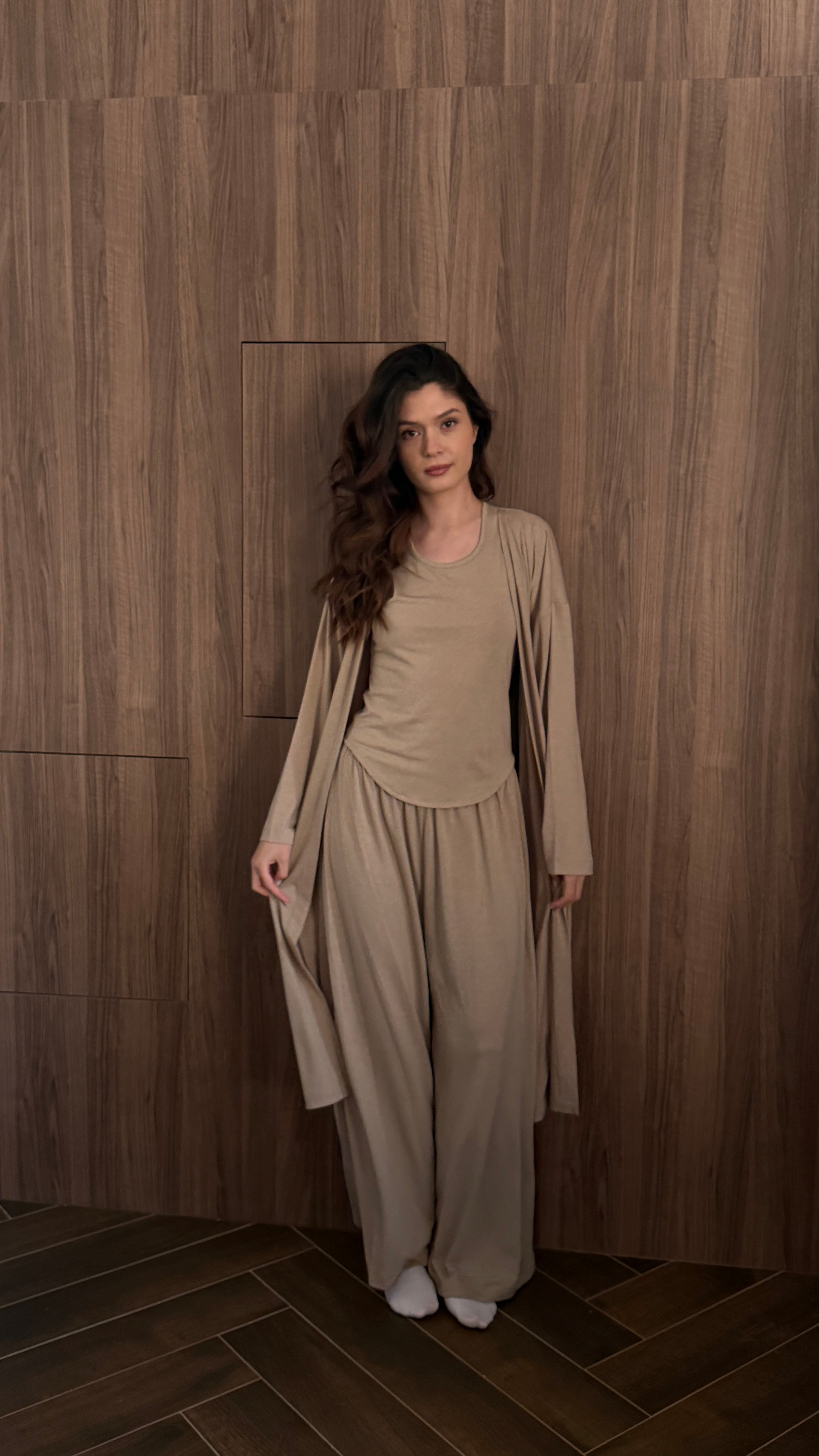 Sand set - Cardigan