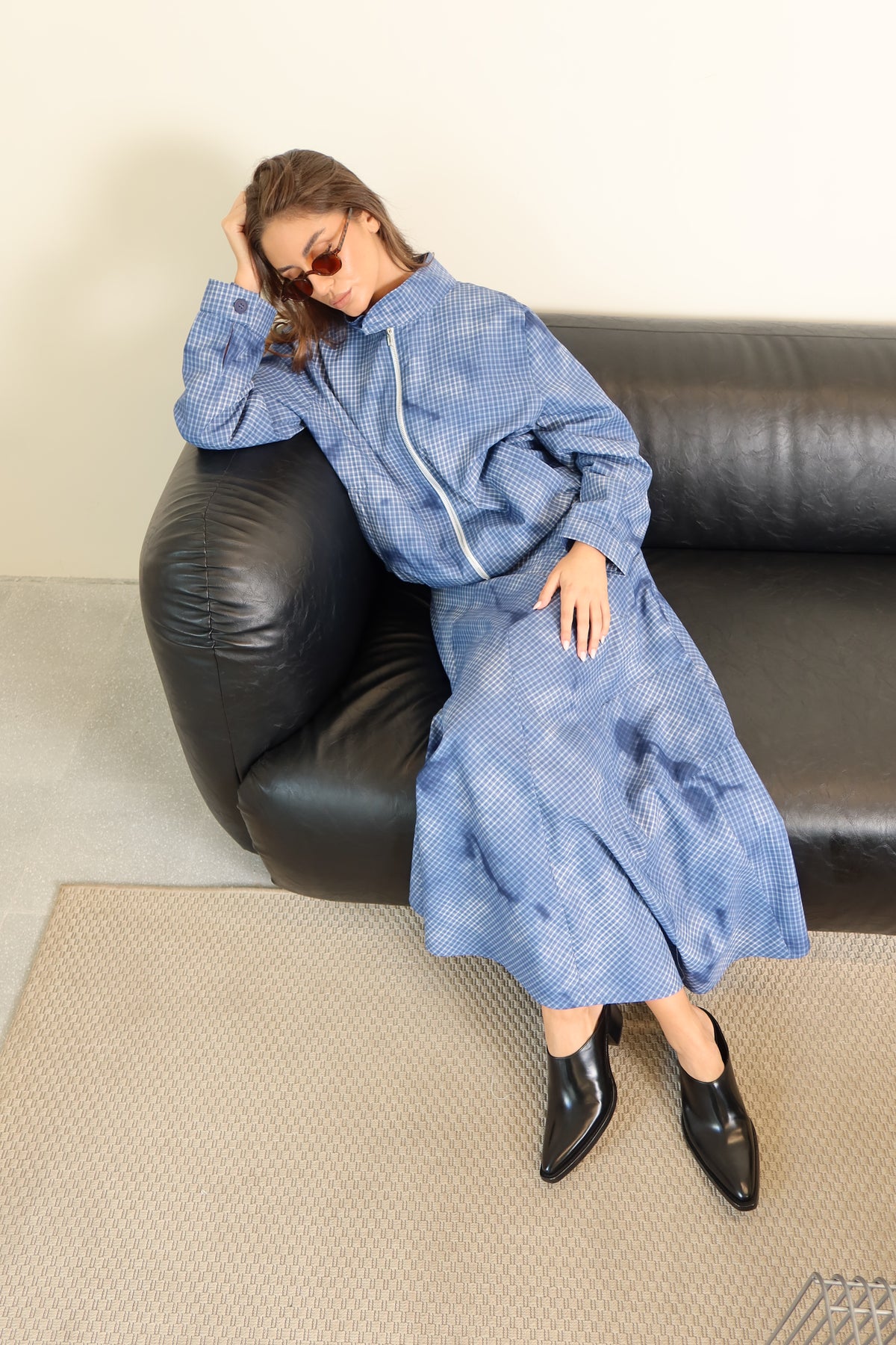 The muse — Ombré blue