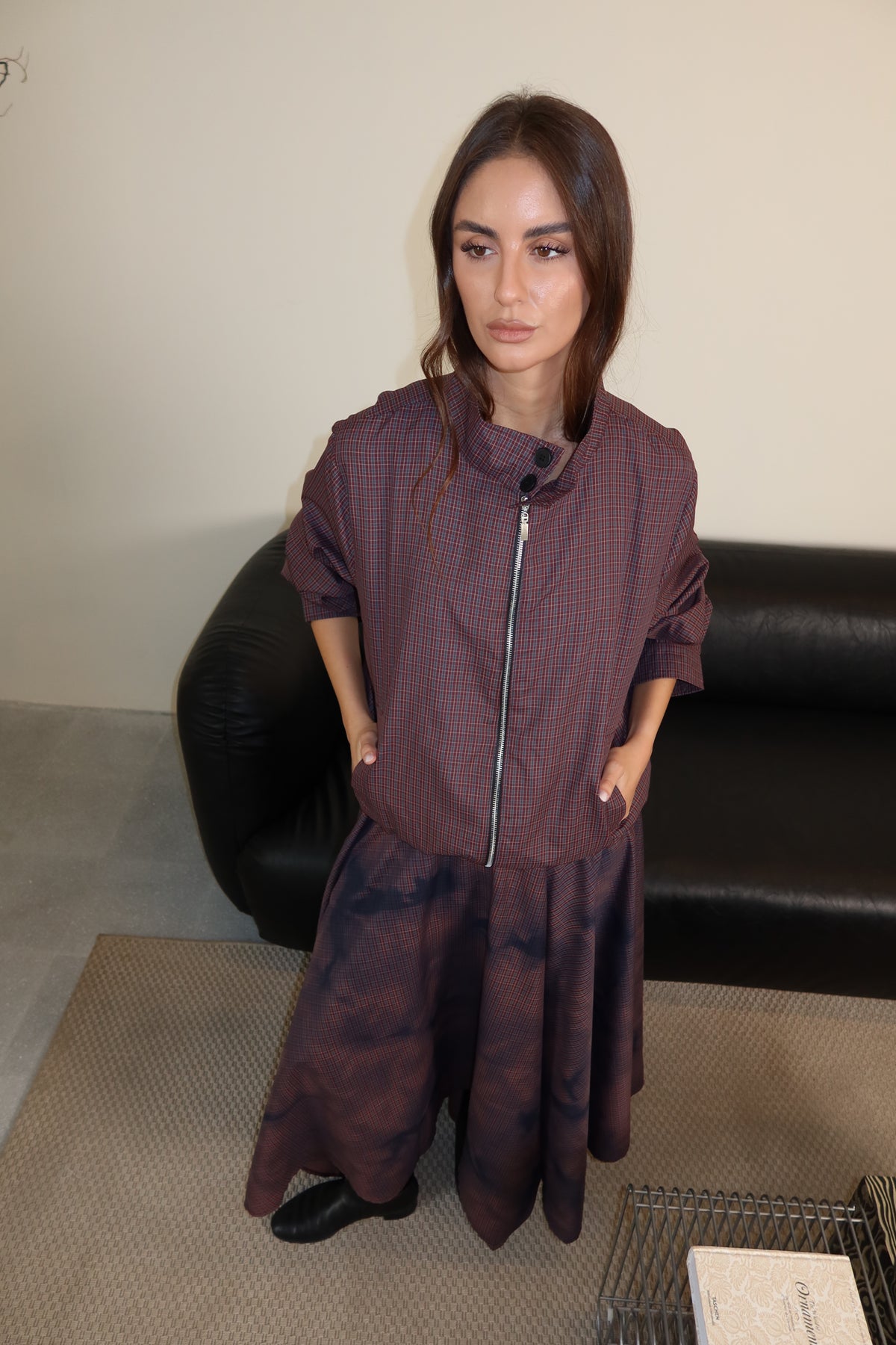 The muse — Ombré burgundy