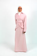 Blushing pink / Silver set