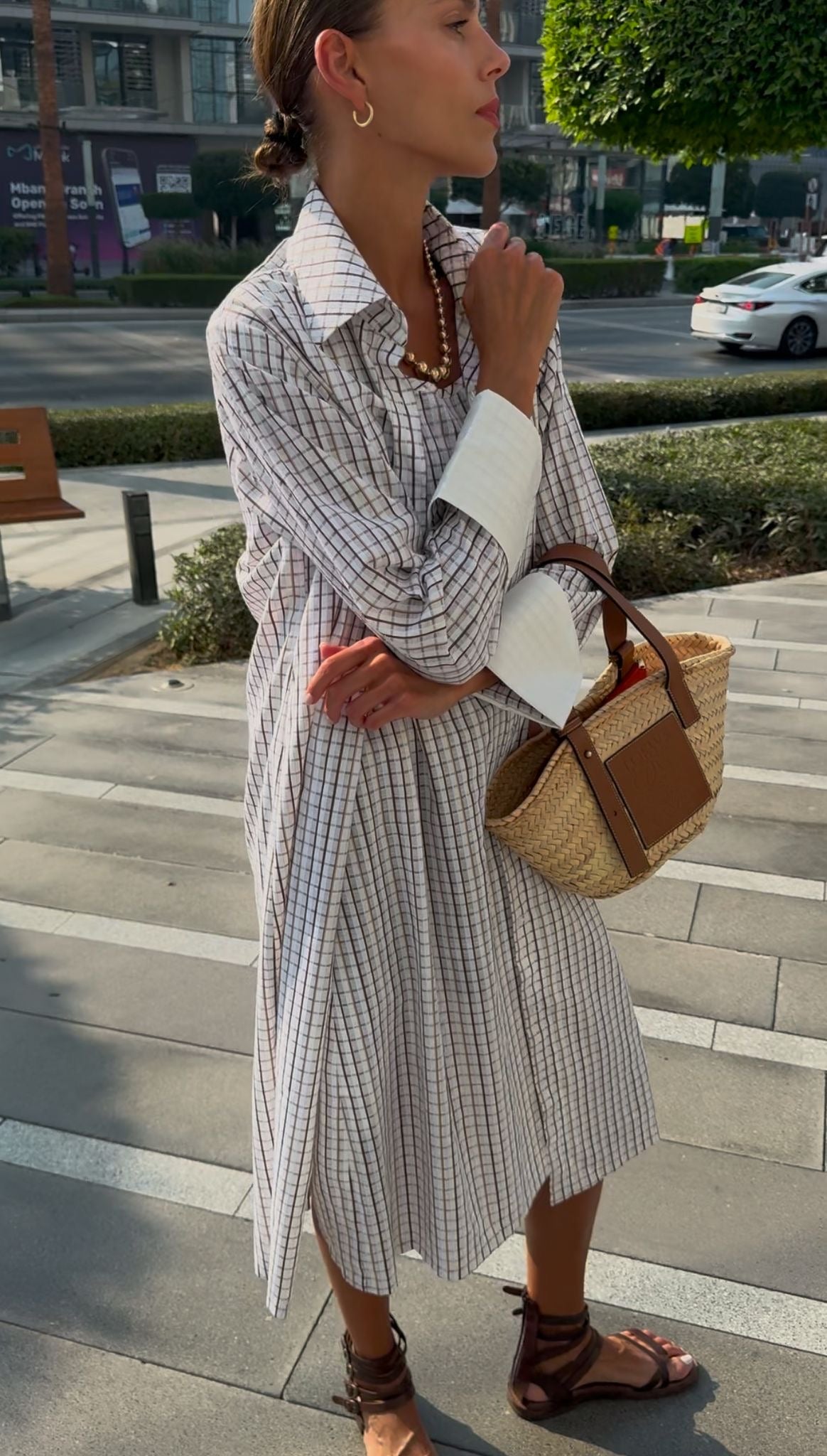 luna set in brown