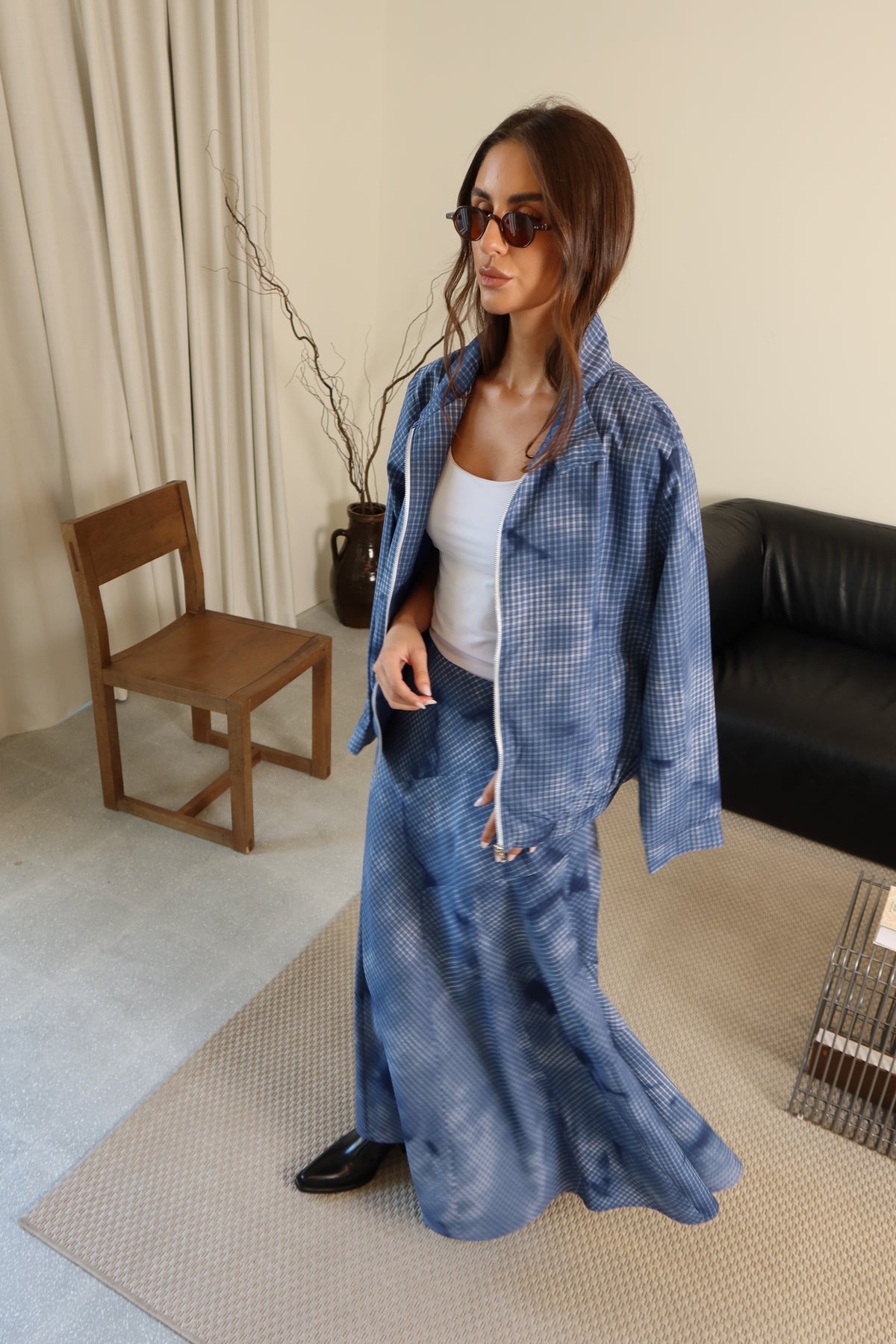 The muse — Ombré blue