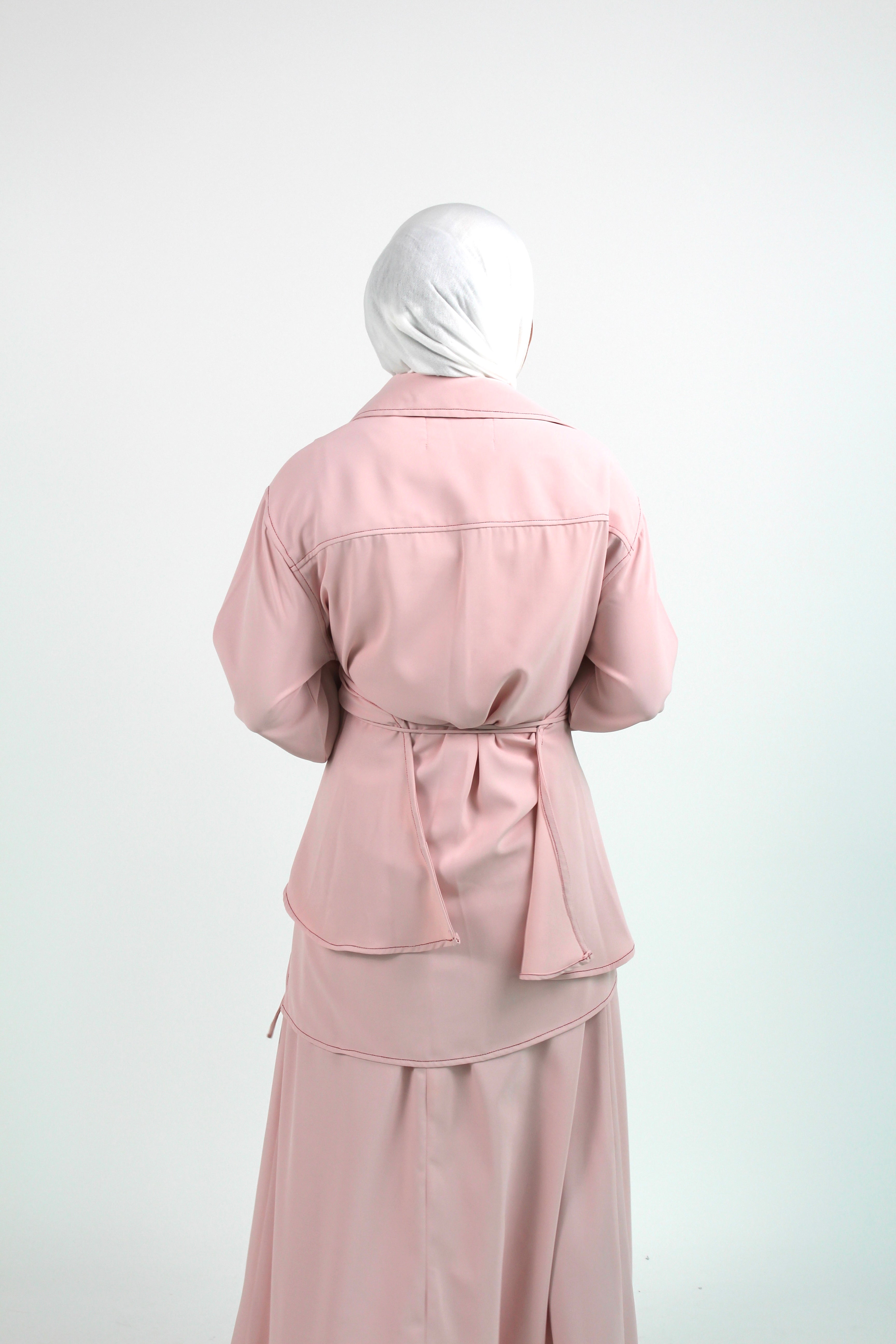 Blushing pink set