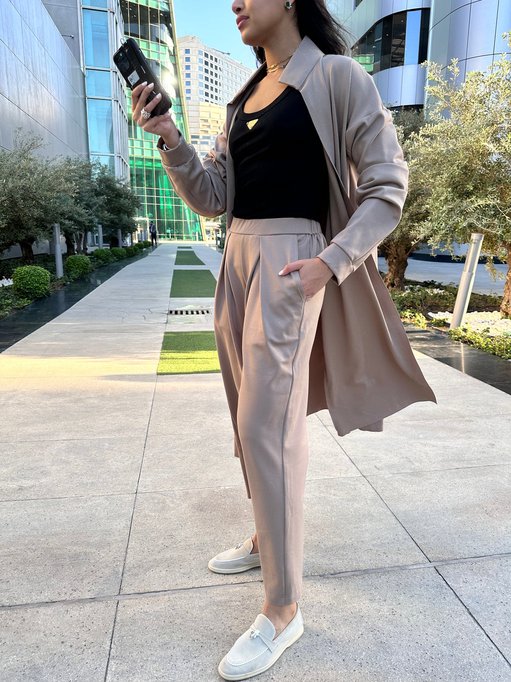 Timeless set in beige