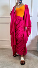 Load image into Gallery viewer, Hot pink linen set
