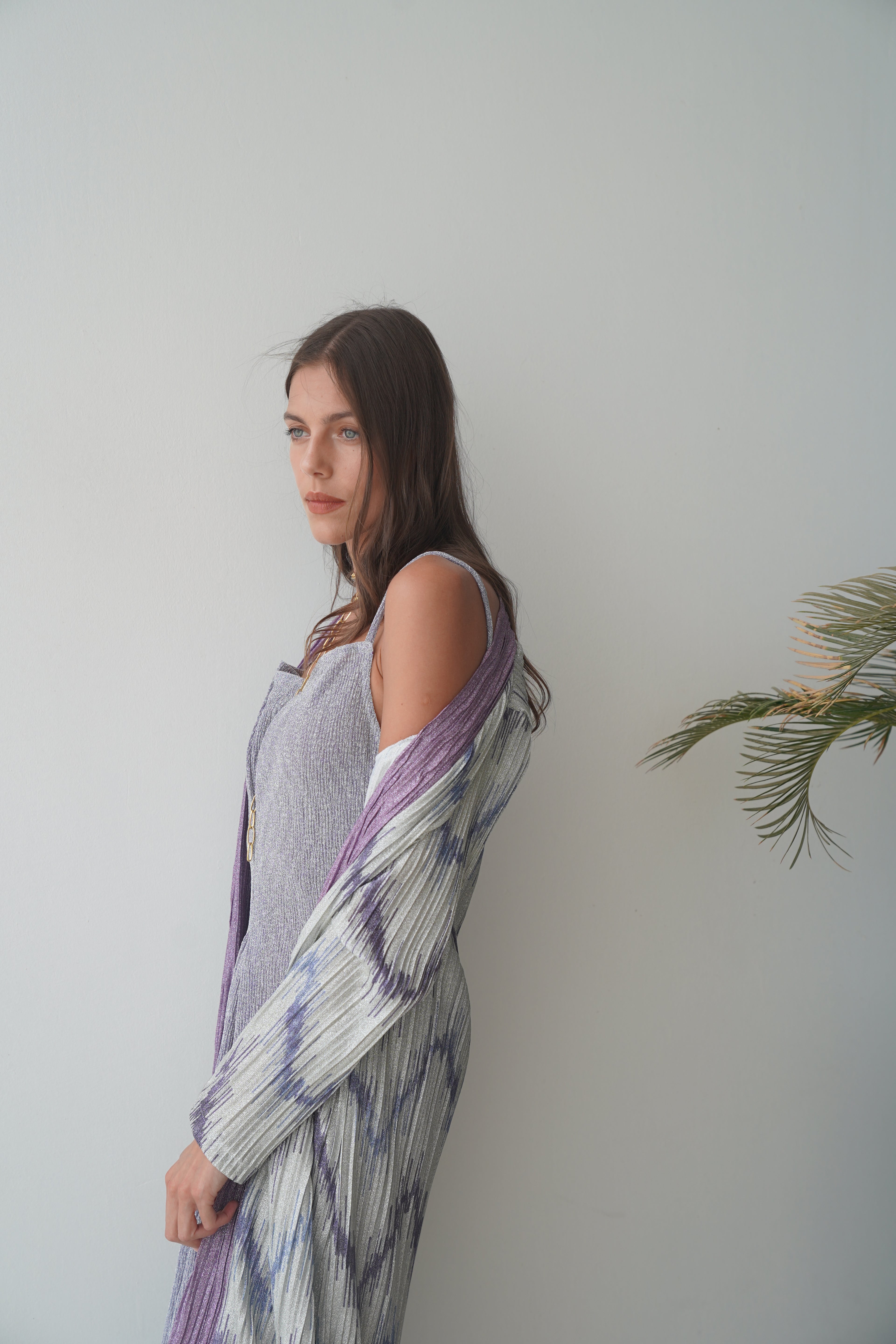 Bling in the heat in silver and light purple