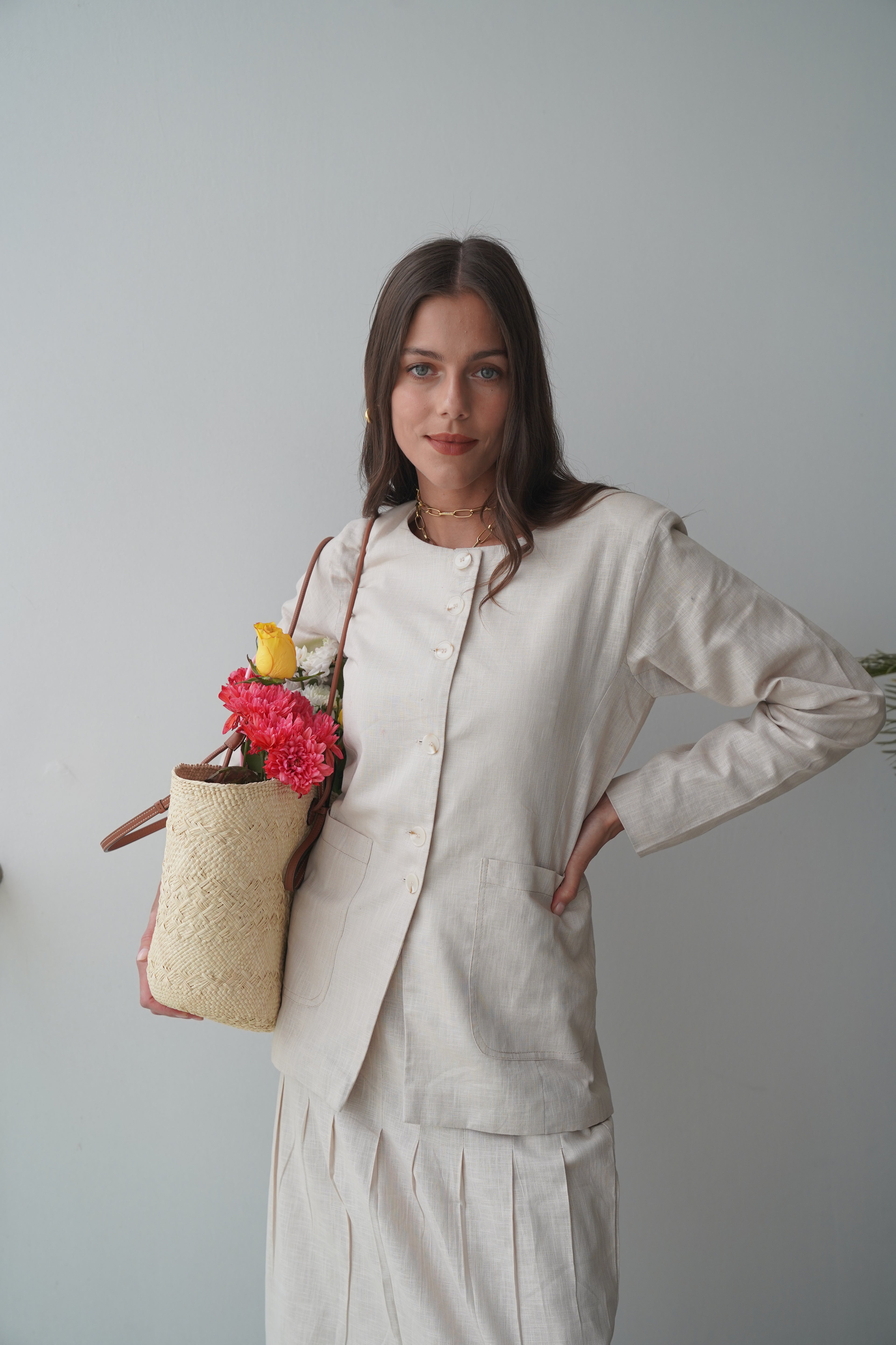 Linen in natural ( set of 2 )